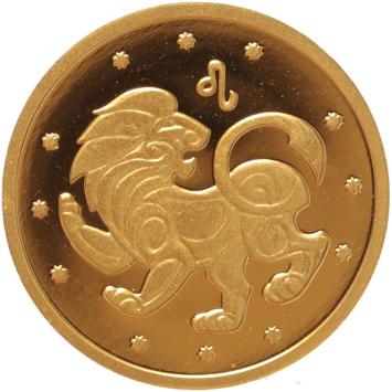 Ukraine 2 Hryvnias gold 2008 Leo