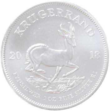 Zuid-Africa Krugerrand 2018 1 ounce zilver
