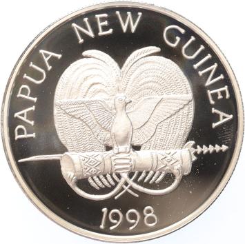Papua New Guinea 5 kina 1998 Diana Princess of Wales silver Proof