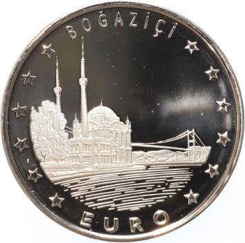 Turkey 4.000.000 1999 Lira Bogazici silver Proof