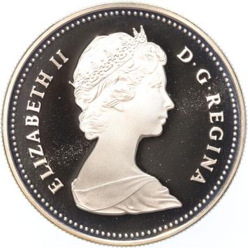 Canada 1 Dollar 1983 Edmonton silver Proof