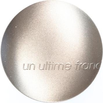 France un ultime Franc 2001 silver matte