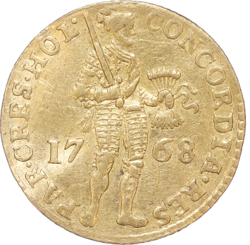 Holland Nederlandse dukaat goud 1768