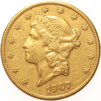 USA 20 dollars 1907s