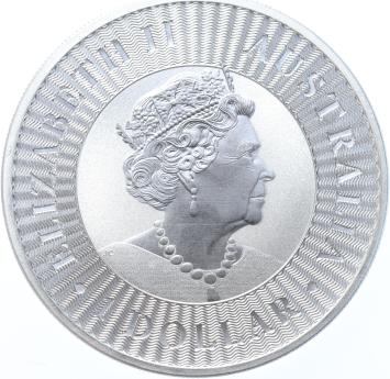 Australië Kangaroo 2021 1 ounce silver