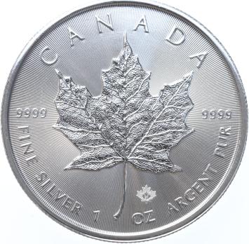 CaCanada Maple Leaf 2021 1 ounce silver