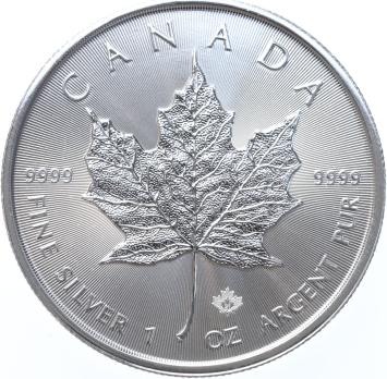 Canada Maple Leaf 2021 1 ounce silver