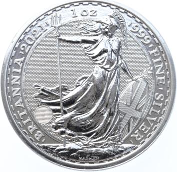 Engeland Britannia 2021 1 ounce silver