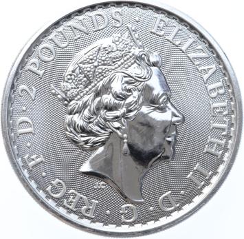 Engeland Britannia 2021 1 ounce silver