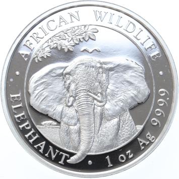 Somalia Olifant 2021 1 ounce silver