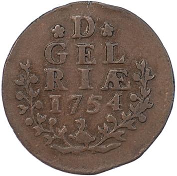 Gelderland Duit 1754