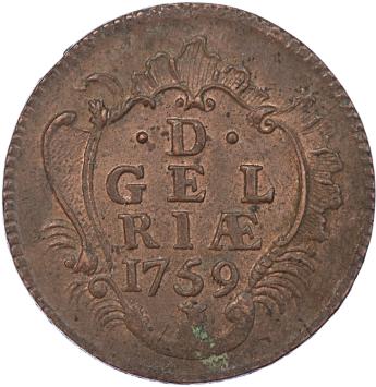 Gelderland Duit 1759