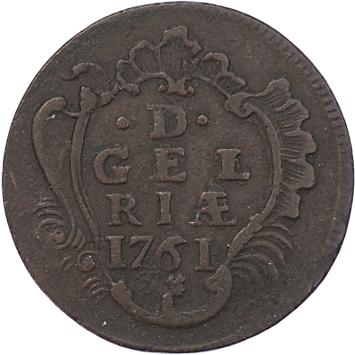 Gelderland Duit 1761