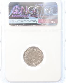Netherlands 25 cent 1906 UNC details