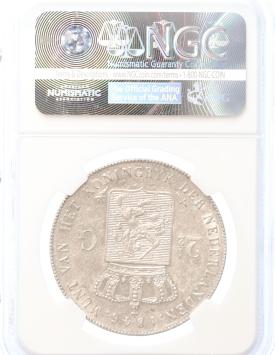 Netherlands 2½ gulden 1846Z AU58