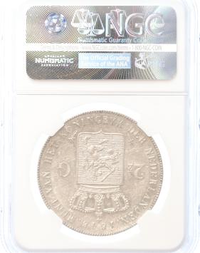 Netherlands 2½ gulden 1848 AU58