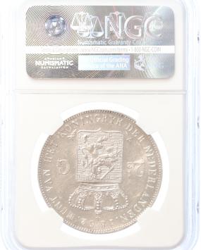 Netherlands 2½ gulden 1862a UNC details