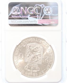 Netherlands 2½ gulden 1898a UNC details