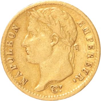 French incorporation 20 Francs 1813