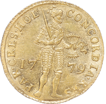 Holland Nederlandse dukaat goud 1779