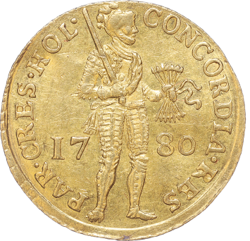 Holland Nederlandse dukaat goud 1780