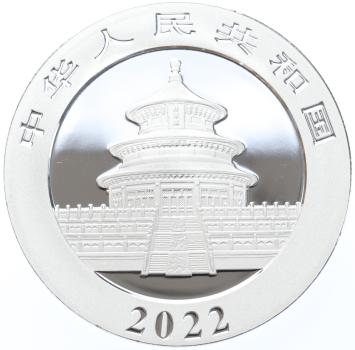 China Panda 2022 30 gram silver