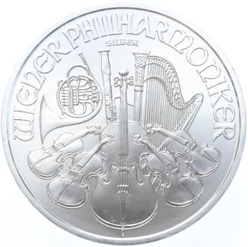 Oostenrijk Philharmoniker 2022 1 ounce silver