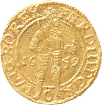 Kampen Dukaat goud 1649