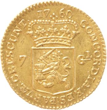 West-Friesland Halve gouden rijder 1760