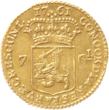 West-Friesland Halve gouden rijder 1761haan