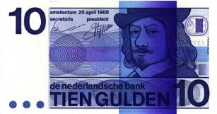 10 gulden  1968 Frans Hals 49-1a