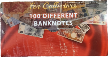 100 different banknotes world UNC