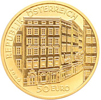 Oostenrijk 50 euro goud 2006 Mozart proof