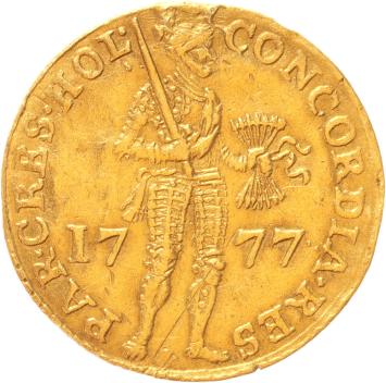 Utrecht Nederlandse dukaat goud 1777