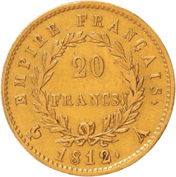 France 20 francs 1812a