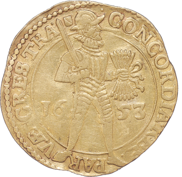Utrecht Dubbele dukaat goud 1653