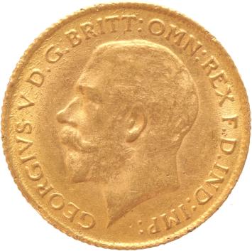 Australia 1/2 Sovereign 1912s