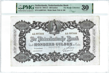 100 gulden 1860 Bankbiljet 114-9