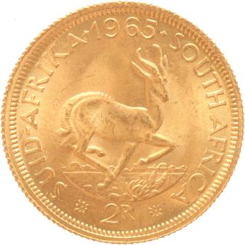 South Africa 2 Rand 1965