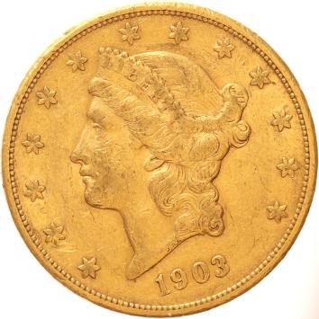 USA 20 Dollars 1903s
