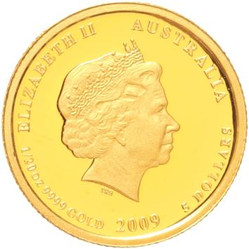 Australia 5 Dollars 2009