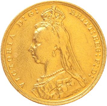 Great Britain Sovereign 1889