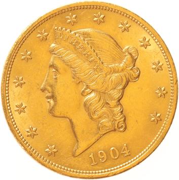 USA 20 Dollars 1904