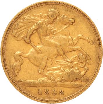Great Britain 1/2 Sovereign 1902
