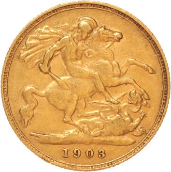 Great Britain 1/2 Sovereign 1903