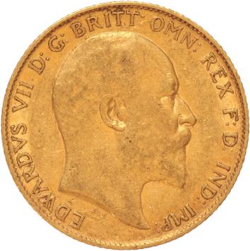 Great Britain 1/2 Sovereign 1908