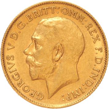Great Britain 1/2 Sovereign 1911
