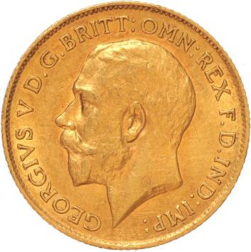 Great Britain 1/2 Sovereign 1912