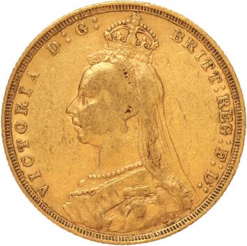 Great Britain Sovereign 1892