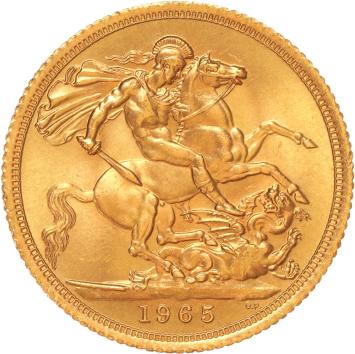 Great Britain Sovereign 1965